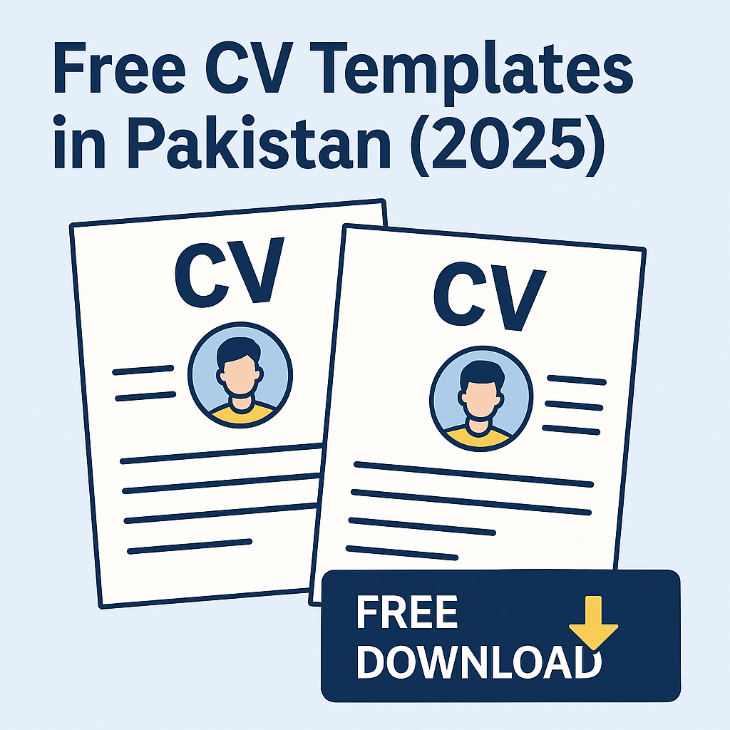 Free CV Templates in Pakistan (2025)